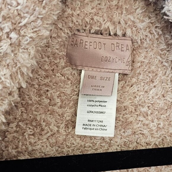 Barefoot Dreams CozyChic Luxe Laguna Wrap Soft Poncho Cardigan One Size - Picture 5 of 6